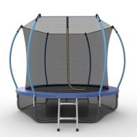 Батут с внутренней сеткой и лестницей EVO JUMP Internal 10ft (Blue) + нижняя сеть