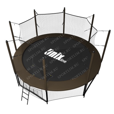 Батут UNIX line Black&Brown 10 ft (inside)